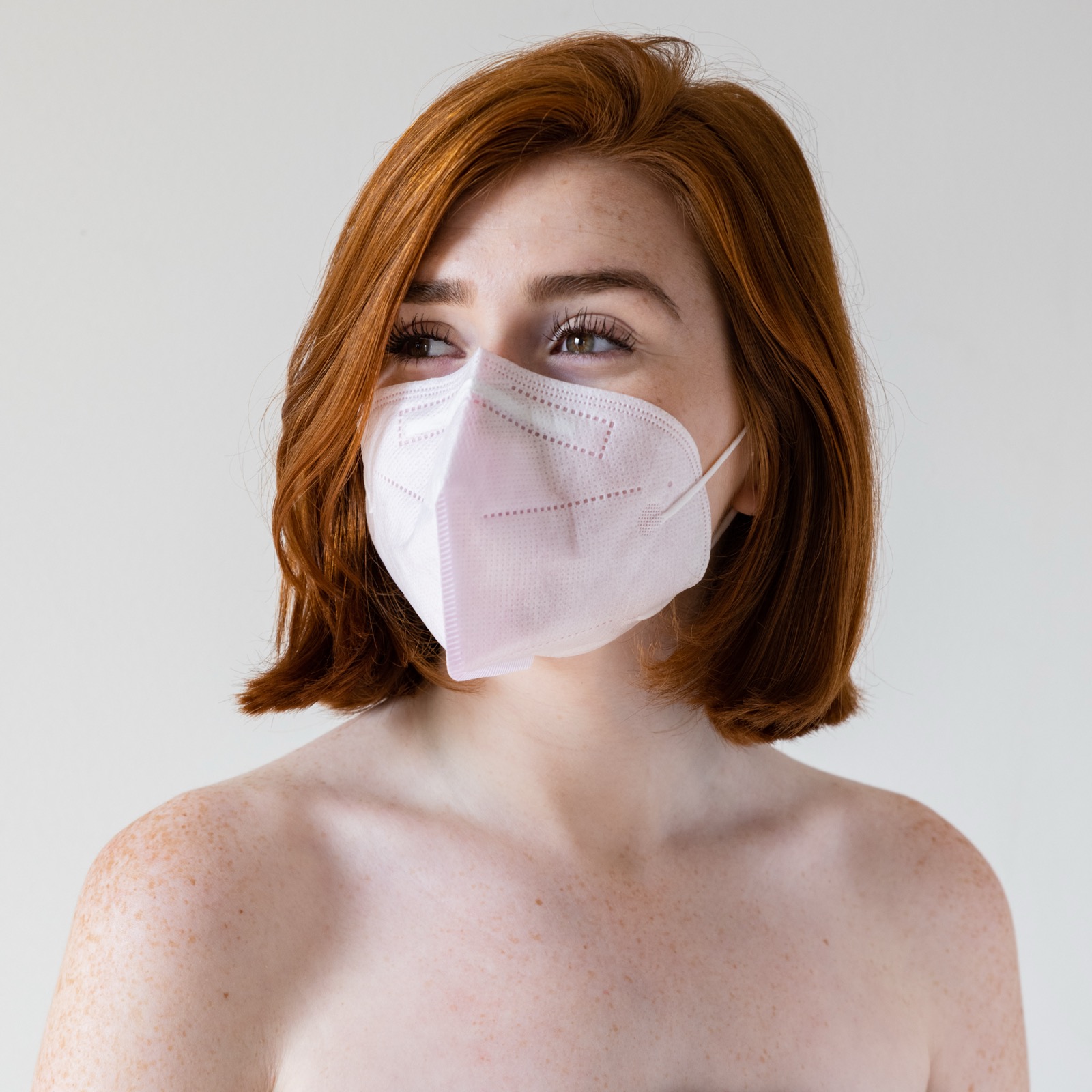 Aclara mask product photography
